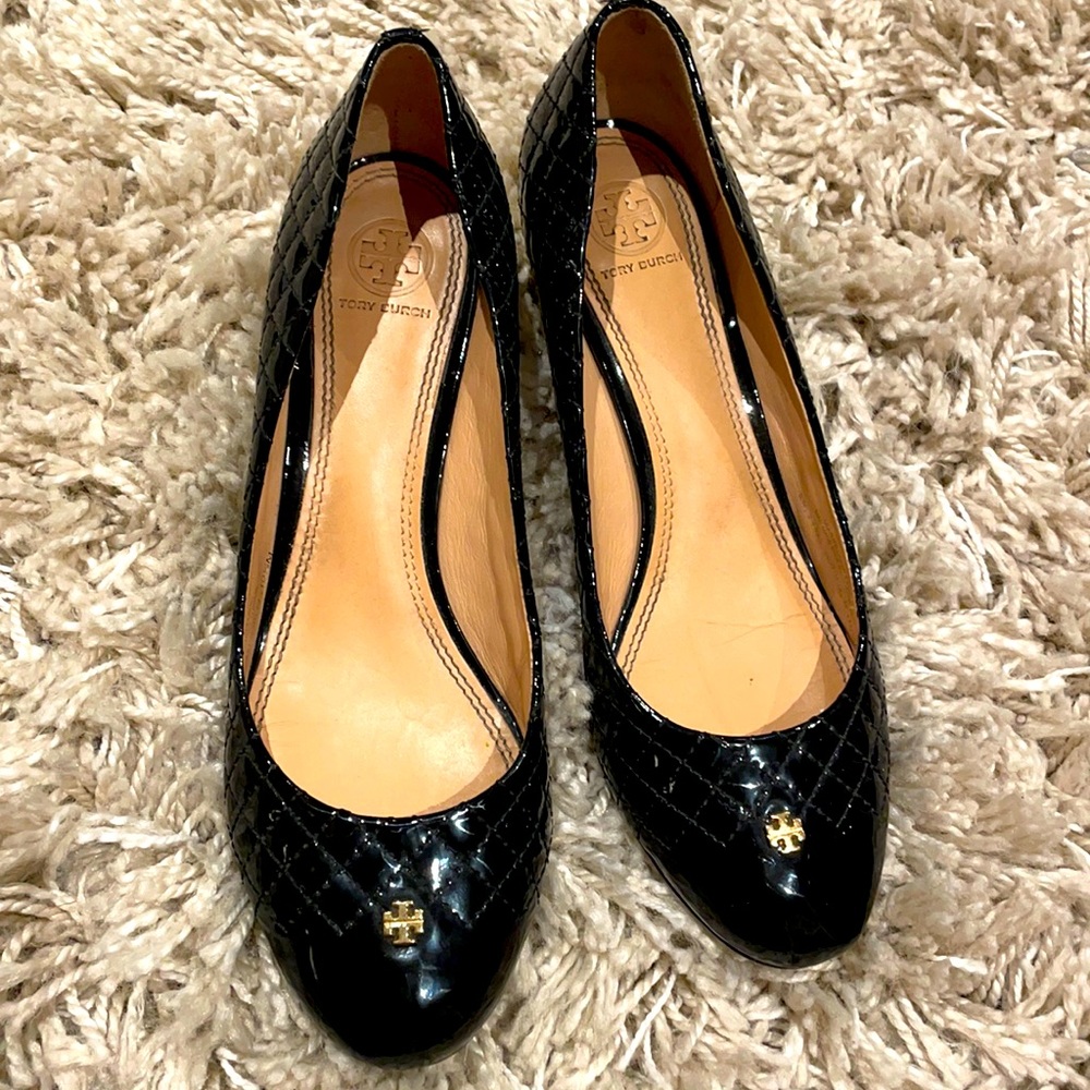 Tory Burch Black Heels